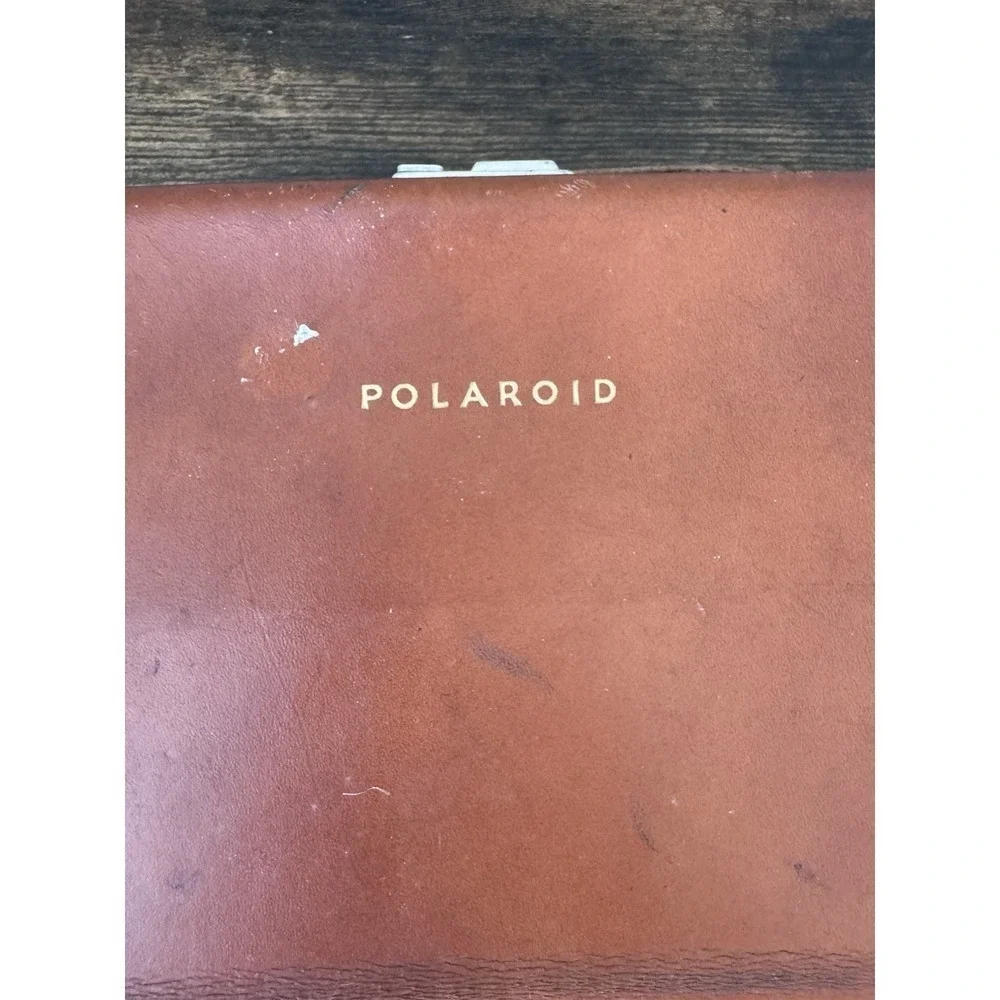 Vintage Polaroid Highlander Land Camera Model 80B With Case Manual & Accessories